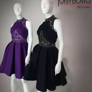 HOCO Tony Bowls short dress gown 4 cy